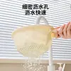 Cesta Drenante Multifuncional para Cozinha com Alça Dobrável, Bacia para Lavar Legumes, Suporte Filtrante, Pia para Lavar Frutas