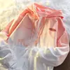 Cárdigan suéter abrigo degradado para estudiantes varones moderno otoño e invierno Nueva chaqueta con capucha holgada estilo coreano forrada de polar top para pareja