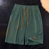 Moda Casual Juvenil Trendy Pantalones Cortos Lisos de Verano para Hombre Sueltos Artísticos Ins Pantalones Casuales de Moda