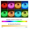 Tira de Luz Colorida 5050Rgbw Economizadora de Energia Quatro em Um Luz de Ambiente para Hotel Tira de Luz Completa Certificada Tira de Luz LED