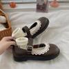Estudantes japoneses jk uniforme sapatos primavera macio irmã faculdade estilo Mary Jane sapatos retro confortável pequeno couro sapatos mulheres