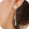 Amazon Transfronterizo Europeos y Americanos Nuevos Pendientes de Pascua Cobre Moda Versátil Lujo Ligero Moño Pendientes de Novia Regalo