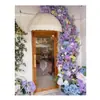 Jardín de Monet Popular Check-In Paisajismo Cascada de Flores Artificiales Arreglo Tienda Check-In Ventana de Flores Artificiales Decoración