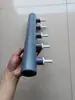 PVC Cinco vías Producto de Agua Acuario Estanque de Peces Tanque Cultivo Plástico Salida de Aire Distribuidor Regulador Controlador Oxigenación Interruptor de Aire