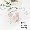 Transfronterizo Manos Libres Hecho a Mano con Cuentas Vida Marina Fruta Adhesivos Decorativos de Tela Accesorios para Bolsos Lindos Accesorios Ropa de Mujer Venta al por Mayor