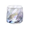 Copo Twist Estilo Ins Copo de Vinho Transparente para Uísque Vidro Doméstico Popular Copo Origami Copo de Água com Formato Especial Vinho Pequeno