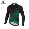 Ropa de Ciclismo de Otoño Xingheng Montaña de Nieve Nueva Ropa y Pantalones de Ciclismo Transpirables Ropa de Ciclismo Estampada Top Largo