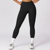 Pantalones de Yoga de Cintura Alta Levanta Glúteos para Mujer, Versátiles, Súper Elásticos, Transpirables, que Absorben la Humedad, Pantalones Largos de Fitness, Pantalones Deportivos