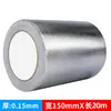 La cinta de aluminio con fibra de vidrio es resistente a altas temperaturas, adecuada para aires acondicionados, calentadores de agua, campanas extractoras, tuberías de extracción de humos, tuberías de agua, y ofrece protección solar, aislamiento térmico y es resistente al envejecimiento.