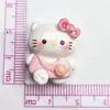 Desenho Hello Kitty Gato Kt Acessórios de Resina DIY Cola de Chantilly Capa de Celular Caseira Fivela de Sapato Grampo de Cabelo Materiais de Joalheria