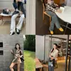 Zapatos de Entrenamiento Alemanes Color Uva Mismo Estilo Aumentadores de Altura para Mujer Piel Genuina Con Cordones Punta Redonda Versátiles Casuales Zapatos de Tabla Suela Gruesa Zapatos Deportivos Cortez