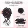 Peruca Leve em Anel para Cabelos Longos e Cacheados para Mulheres, Anel de Cabelo 'Bigode de Dragão', Ferramenta para Penteado de Coque, Cachos Naturais e Volumosos