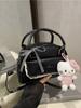 Bolso de Bolos de Estilo Coreano con Lazada Bolso Tote Pequeño Bolso de Mano de Moda de Gama Alta Bandolera Única 2025 Bolso Cruzado Versátil
