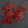 Flores Falsas, Flores Artificiales, Nueva Decoración Roja para Bodas, Flores para Camino, Accesorios para Sesiones de Fotos al Aire Libre, Flores Suaves de Seda
