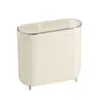 Cubo de basura para inodoro Hogar Nuevo Inodoro Baño Tapa de inodoro Lujo Ligero Cubo de basura para huecos Cubo de basura Cubo de basura