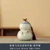 Bote de Té estilo chino de Dunhuang, Tarro de Cerámica Grande para Almacenamiento de Té en Casa, Contenedor de Almacenamiento Sellado a Prueba de Humedad, Tarro de Almacenamiento de Té de Alta Gama
