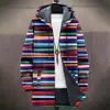 Cardigan con capucha y cremallera suelta para hombre, chaqueta de algodón, 3D digital, sin riesgos, nuevo, independiente de Temu, para hacer tú mismo con imágenes