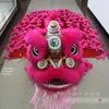 Juego completo de accesorios para danza del león, suministros para danza del león de Foshan, cabeza de león del sur para danza del león, juego completo para adultos, juego doble/individual