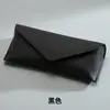 Estuche para Gafas Suministro Directo del Fabricante Estuche Tipo Sobre con Borde Oleoso de PU Estuche para Lentes Ópticas Caja de Almacenamiento para Gafas de Sol Se Puede Imprimir con L