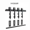 Herrajes para Puertas de Granero Herrajes Completos para Puertas Correderas Accesorios para Puertas Correderas Guía de Herrajes Procesamiento de Producción Al por Mayor