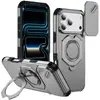Funda de Teléfono con Ventana de Empuje Amazon para iPhone 18 Pro Max Cobertura Completa Funda de Teléfono Apple 18