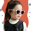 Óculos de Sol Estilo Coreano para Meninos, Óculos Anti-UV para Meninas, Óculos Simples e Modernos de Proteção Solar para Crianças