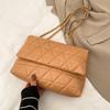 Lingge Chain Casual Small Bag 2021 Nova Moda Feminina Bag Simples Estilo Ocidental Crossbody Bag Popular Small Square Bag