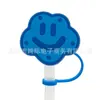 Novos acessórios para namoradas Tubo de sucção Manga Tampa de sucção Silicone Plugue de poeira Bonito Anime Party Straw Decoration Produtos transfronteiriços