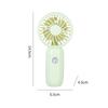 Mini ventilador de mão pequeno 7 bateria portátil portátil USB verão ao ar livre estudante acampamento ventilador pequeno fresco