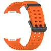 Qingfeng es Adecuado para Correas de Reloj Samsung Watch8/9 Marine y Correas de Reloj de Silicona Hebilla Doble Fila Watch8 Classic