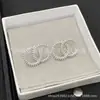 Nuevos Pendientes Chanel Collar de Familia Antigua Pulsera TB Pendientes CD Dior Réplica con Etiquetas Versión Alta Venta al por Mayor de Fábrica