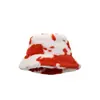 Chapéu de Pescador Novo Retrô Inverno Espessado Quente Chapéu Balde Versão Coreana Emagrecimento Facial Versátil Casual Feminino Estiloso Chapéu Balde