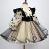 Vestido de Um Ano de Idade Vestido de Verão para Bebê Menina Vestido de Princesa de Aniversário da Semana do Bebê Menina Performance de Piano Daminha Estilo Europeu e Americano