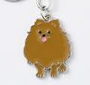 Chaveiro Pingente Pet Mais Vendido Shar-Pei Liga de Zinco Esmalte Joia Shih Tzu Colar Pingente Placa de Identificação para Cachorro