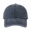 Gorra de Béisbol Lavable con Recubrimiento Transfronteriza, Color Sólido con Logo Impreso y Bordado, Gorra Lisa, Estilo Retro Versátil, Estilo Europeo y Americano