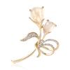 Estilo coreano design criativo liga opala buquê broche elegante high-end senhoras vestido corpete jóias pin