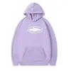 2023 popular marca de moda transfronteiriça Corteiz Devil Island com estampa capuz High Street Moletom masculino estiloso