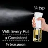 Botella Atomizadora de Aceite de Cocina de 200ml Atomizador Neumático de Aceite de Oliva para Cocinar Dispensador de Aceite en Spray para Fitness Barbacoa