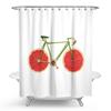 Estilo Nuevo Especial Original Creativo Serie de Frutas Moderno Simple Poliéster Impermeable Antimoho Cortina de Ducha YL1527