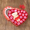 Caja de regalo con forma de corazón de flor de jabón para el Día del Maestro. Regalos creativos para el Día de la Mujer. 18 rosas. Venta directa de fábrica transfronteriza.
