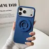 Capa de celular de silicone com anel circular magnético imitação de líquido compatível com Magsafe para Apple iPhone 18 Pro/17/16