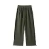 Pantalones de Chándal Largos a Rayas con Tres Rayas para Hombre, Pantalones Americanos de Otoño con Puños, Pantalones Deportivos Casuales de Pierna Recta, Sin Arrugas y Transpirables