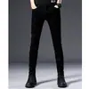 Jeans Skinny Masculino Slim Fit Primavera Outono Marca Tendência Stretch Casual 2025 Novo Jeans Masculino de Primavera