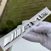 Marca de Palabra Especial Mercedes-Benz Amg Clase A Clase C Clase E Cla Calcomanía de Marca para Puerta Trasera Amg Modificada Marca Trasera Brillante Negra