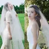 Accesorios de Hilo Blanco Horneado Hilo Flotante Blanco Elegante Malla Fotográfica Velo Fotografía Novia Vestido de Boda Estilo Coreano Cola Simple