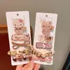 Accesorios para el Cabello de Dibujos Animados para Niños Pinza para el Cabello de Gato Marrón Pinza Lateral Pinza para el Flequillo Ropa para la Cabeza de Bebé de Otoño e Invierno Pinza para el Cabello Linda para Niñas