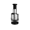 Herramienta Prensadora de Ajo para Cocina, Trituradora Multifuncional de Jengibre y Ajo, Molinillo de Ajo Manual, Picadora de Ajo de Acero Inoxidable