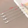 Cadena de Extensión Chapada en Cobre + Juego de Broche de Langosta Cadena con Forma de Corazón Gota de Agua Accesorios para DIY Collar Pulsera Cadena de Cola Accesorios de Joyería