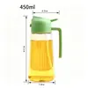 Botella Rociadora de Aceite de Vidrio con Apertura y Cierre Automático, 450/600ml, Exportación Transfronteriza, Logo Impreso