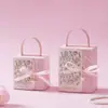 Caixa de Doces para Casamento, Caixa de Doces Europeia de Nicho de Alto Padrão, Novo Modelo 2026, Caixa de Presente para Embalagem de Doces de Casamento Estilo Ins, Caixa de Presente Lembrança